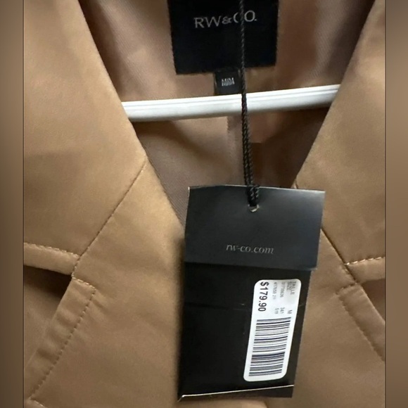 RW&Co trench coat 🤎 NWT - Picture 4 of 6